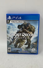 Load image into Gallery viewer, Ubisoft Sony PlayStation 4 Tom Clancy's Ghost Recon Breakpoint Game Not Tested
