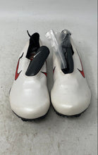 Load image into Gallery viewer, Nike Mens Zoom Celar 3 White Red Black Track &amp; Field Sneaker Shoes Size 5
