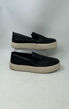 Load image into Gallery viewer, Zara Mens Black Round Toe Slip-On Low Top Platform Sneakers Shoes Size EUR 44
