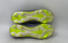 Load image into Gallery viewer, Adidas Mens F50 League FG/MG Purple Green Lace-Up Soccer Cleats Size 8
