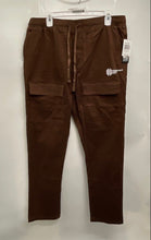 Load image into Gallery viewer, Dr Essentials Mens Brown Regular Fit Drawstring Waist Cargo Pants Size XL w/ Tag
