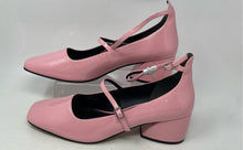 Load image into Gallery viewer, Lisa Vicky Womens Saint Pink Leather Buckle Ankle Strap Pump Heels Size 13M
