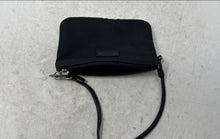 Load image into Gallery viewer, Coach Womens Black Logo Patch Rectangular Corner Zip Wristlet Wallet
