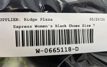 Load image into Gallery viewer, Express Womens Black Pointed Toe Adjustable Ankle Strap Heels Size 7
