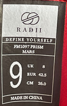 Load image into Gallery viewer, Radii Mens Prism FM1097 Red Lace-Up High Top Sneaker Shoes Size 9

