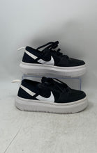 Load image into Gallery viewer, Nike Womens Court Vision Alta CW6536-001 Black Lace-Up Sneakers Shoes Size 6

