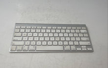 Load image into Gallery viewer, Apple Model A1314 Silver Tone Plastic Wireless Portable Keyboard Not Tested
