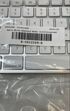 Load image into Gallery viewer, Apple Model A1243 White USB Wired Slim Standard Keyboard Untested

