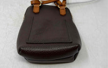 Load image into Gallery viewer, Valentina Womens Brown Leather Adjustable Strap Shoulder Crossbody Bag
