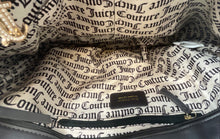 Load image into Gallery viewer, Juicy Couture Womens Brown Monogram Print Shoulder Double Handle Tote Bag
