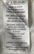 Load image into Gallery viewer, Michael Kors Womens White Sleeveless Collared Lace-Up Blouse Top Size XL
