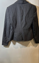 Load image into Gallery viewer, Calvin Klein Womens Gray Long Sleeve Pockets Notch Lapel Two-Button Jacket Sz 2
