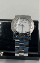 Load image into Gallery viewer, Authentic Marc by Marc Jacobs Women's Silver -Tone White Dial Watch
