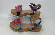 Load image into Gallery viewer, Betsey Johnson Womens Oakly Multicolor Ankle Strap Platform Sandals Size 3
