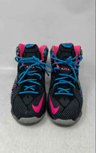 Load image into Gallery viewer, Nike Kids LeBron 12 Multicolor Lace-Up Basketball Sneaker Shoes Size 5Y
