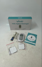 Load image into Gallery viewer, Vive 5-Mode TENS White Muscle Stimulation Digital Massager Untested
