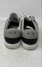 Load image into Gallery viewer, Armani Exchange Mens Gray White Black Leather Lace-Up Sneaker Shoes Size 12
