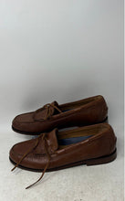 Load image into Gallery viewer, Cole Haan Mens Pinch Grand OS Brown Leather Fringe Loafer Shoes Size 10.5M
