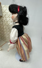 Load image into Gallery viewer, Edwin M. Knowles Heroine From The Fairy Tale Forests Snow White Porcelain Doll
