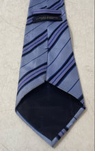 Load image into Gallery viewer, Banana Republic Mens Multicolor Striped Silk Keeper Loop Adjustable Designer Tie
