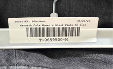 Load image into Gallery viewer, Kenneth Cole Reaction Womens Black Straight Leg Cropped Pants No Size
