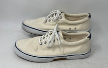 Load image into Gallery viewer, Sperry Mens Halyard CVO STS23580 Cream Lace-Up Low Top Sneaker Shoes Size 10
