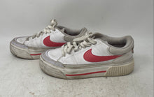 Load image into Gallery viewer, Nike Womens Court Legacy Lift DM7590-102 White Pink Leather Sneaker Shoes Size 6
