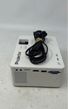Load image into Gallery viewer, Unbranded HI-03 White Home Theater Mini Portable Projector Power Cable Untested
