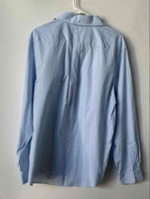 Load image into Gallery viewer, Vineyard Vines Mens Blue Classic Fit Murray Long Sleeve Button-Up Shirt Size L
