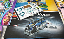 Load image into Gallery viewer, Lot Of 10 Pcs Assorted Lego Large Print Mixed Variety Instruction Manuals Age 3+

