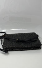Load image into Gallery viewer, Calvin Klein Womens Black And Brown Leather Inner Divider Zipper Crossbody Bag

