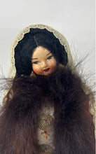 Load image into Gallery viewer, Handcrafted Traditional Costume Embroidered Standing Porcelain Doll For Girls
