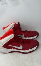 Load image into Gallery viewer, Nike Mens Zoom Hyperquickness 599420-600 Red White Lace-Up Sneaker Shoes Size 16
