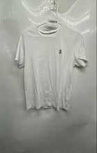 Load image into Gallery viewer, Psycho Bunny Mens White Short Sleeve Crew Neck Pullover T-Shirt Size 3
