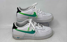 Load image into Gallery viewer, Nike Kids Air Force 1 Low DJ5154-100 White Black Green Pink Sneaker Shoes Sz 6Y
