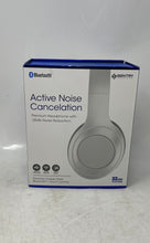 Load image into Gallery viewer, Sentry White Active Noise Cancellation Foldable Over-Ear Bluetooth Headphones
