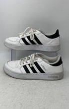 Load image into Gallery viewer, Adidas Womens Breaknet FX8724 White Leather Lace-Up Sneaker Shoes Size 8
