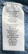 Load image into Gallery viewer, Tahari Mens Blue Long Sleeve Collared Pullover Polo Sweater Size Large
