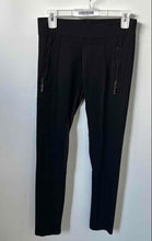 Load image into Gallery viewer, Zara Womens Black Zipper Pockets Skinny Leg Ankle Leggings Pants Size M
