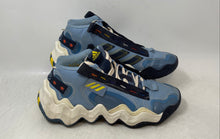 Load image into Gallery viewer, Adidas Womens Exhibit B Mid GZ2375 Blue Lace-Up Sneakers Shoes Size 8.5
