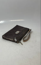 Load image into Gallery viewer, Michael Kors Womens Gray Signature Print Outer Pocket Zipper Wristlet Wallet
