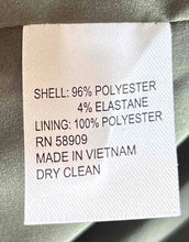 Load image into Gallery viewer, Preston &amp; York Womens Green Long Sleeve Notch Lapel Two-Button Blazer Size 12

