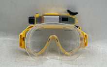 Load image into Gallery viewer, Yellow Black Waterproof Underwater Camera Diving Mask With Box Not Tested
