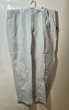 Load image into Gallery viewer, Cubavera Mens Gray Flat Front Slash Pocket Wide-Leg Chino Pants Sz XL With Tags

