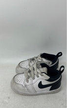 Load image into Gallery viewer, Nike Kids Air Jordan 1 Low White Leather Slip-On Sneaker Shoes Size 6C
