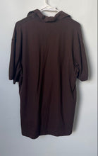 Load image into Gallery viewer, Tommy Hilfiger Mens Brown Short Sleeve Collared Hi-Low Hem Polo Shirt Size L
