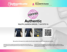 Load image into Gallery viewer, Authentic Polo Ralph Lauren Girls Blue Denim Belted Shirt Dress Size 8
