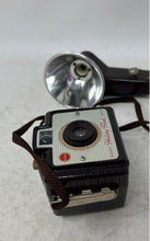 Load image into Gallery viewer, Vintage Kodak Brownie Holiday Roll Film Camera With Case Not Tested
