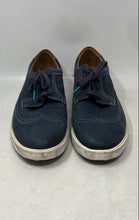 Load image into Gallery viewer, Hush Puppies Mens Heath Blue Leather Lace-Up Round Toe Sneaker Shoes Size 13M
