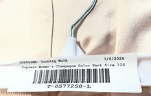 Load image into Gallery viewer, Express Womens Champagne Satin Flat Front High-Rise Cargo Pants Sz 12S With Tags
